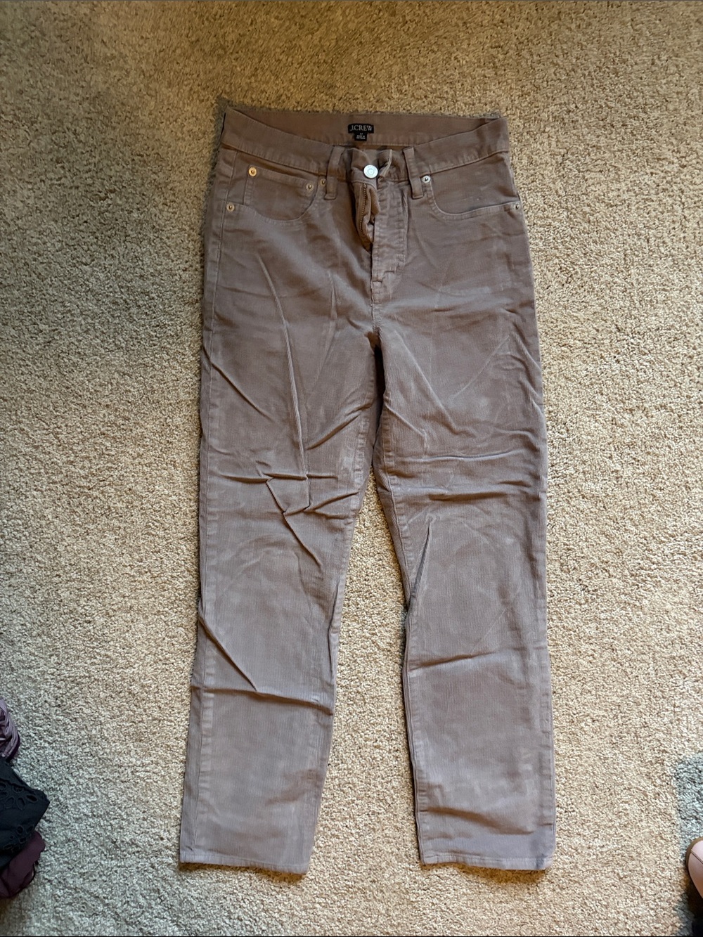 J. Crew Vintage Slim Straight Corduroys